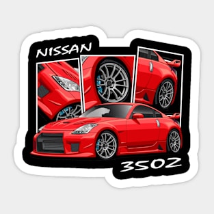 Nissan 350Z, JDM Car Sticker